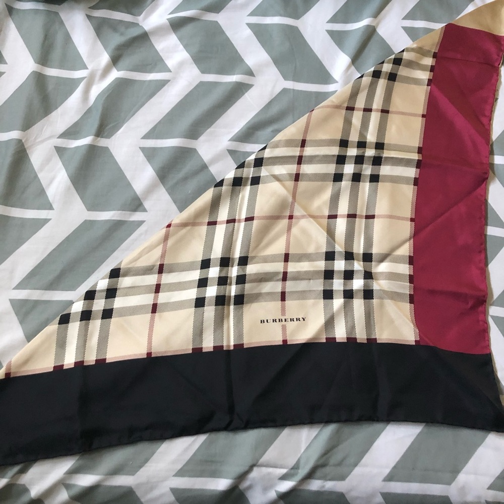 Burberry Silk Scarf